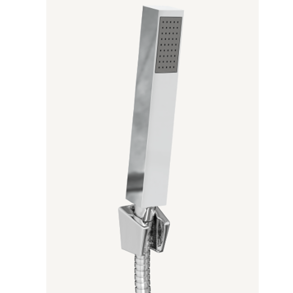 Ellsi Lanza Bath Shower Mixer Tap with Shower Handset and Holder - Chrome, PDT-000325 Ellsi