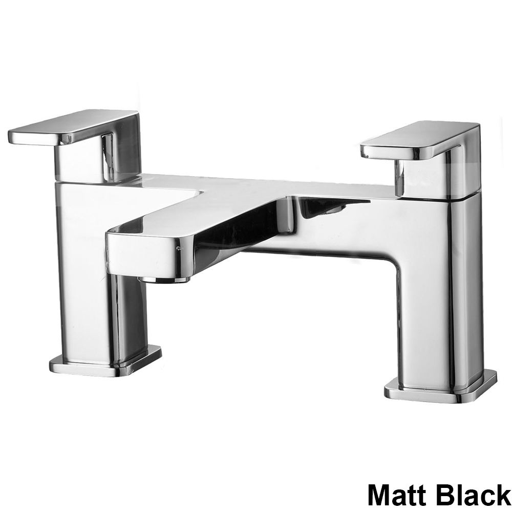Ellsi Lanza Bath Filler Tap - Matt Black, PDT-000718 Ellsi