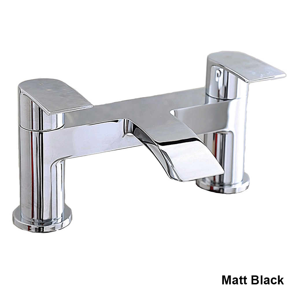 Ellsi Spear Bath Filler Tap - Matt Black, PDT-000714 Ellsi