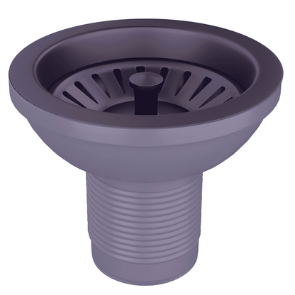 Ellsi Round Basket Strainer Kitchen Sink Waste - Gun Metal, PDT-000303 Ellsi