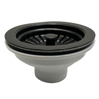 Ellsi Round Basket Strainer Kitchen Sink Waste - Matt Black, PDT-000545 Ellsi