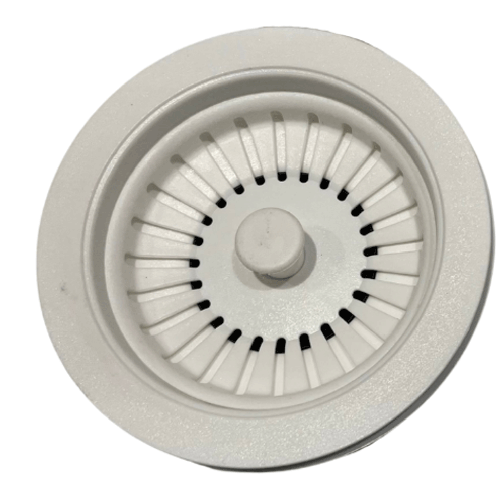 Ellsi Round Basket Strainer Kitchen Sink Waste - Matt White, PDT-000547 Ellsi