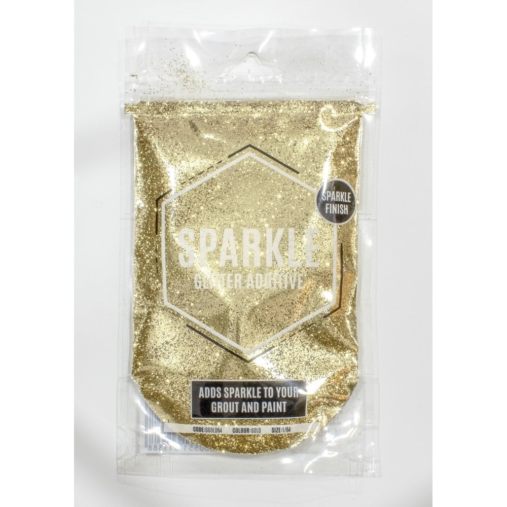 Gold Sparkle Glitter Additive for Grout and Paint 100G Tiles direct 11343