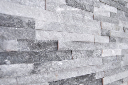 Quartzite Sparkle Grey Split Face Effect Tile TilesDecor