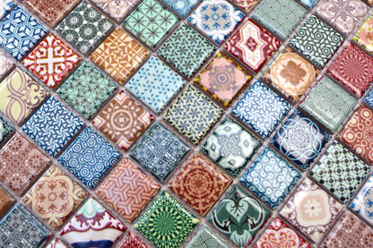 Retro Mix Mosaic Tile HUH CG RETRO