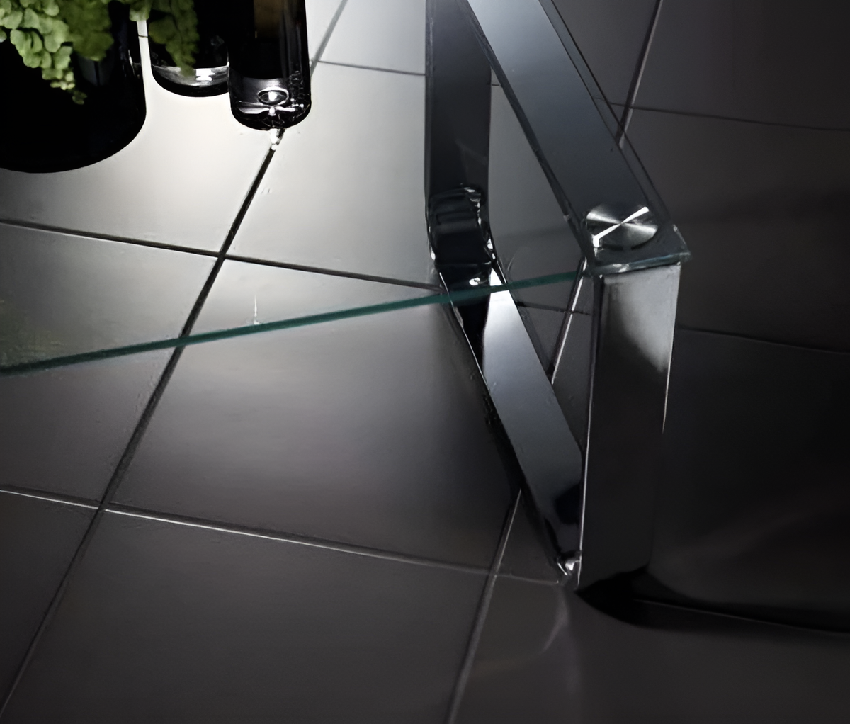 Midnight Black Floor Tile 330x330cm WF 15071