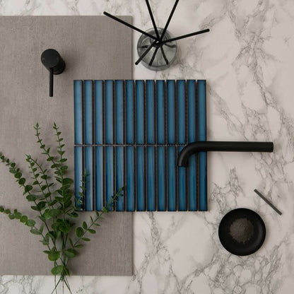 KitKat Blue Gloss Porcelain Wall Tile