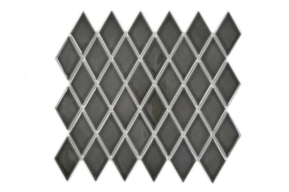 Black Diamond Gloss Mosaic Tile TilesDecor