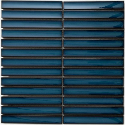 KitKat Blue Gloss Porcelain Wall Tile