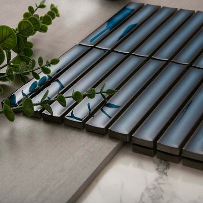 KitKat Blue Gloss Porcelain Wall Tile