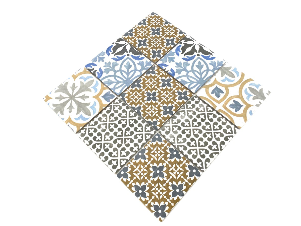 Porto Retro Matt Mosaic Tile TilesDecor