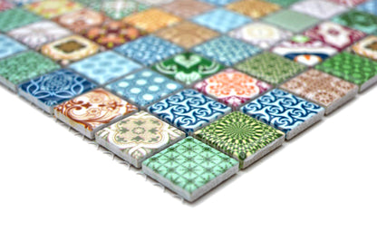 Retro Mix Mosaic Tile HUH CG RETRO