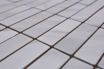 Stone White Stick Matt Mosaic Tile HUH ST SO 01