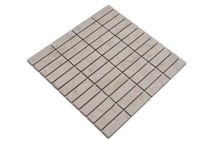Stone Beige Stick Matt Mosaic Tile HUH ST SO 45
