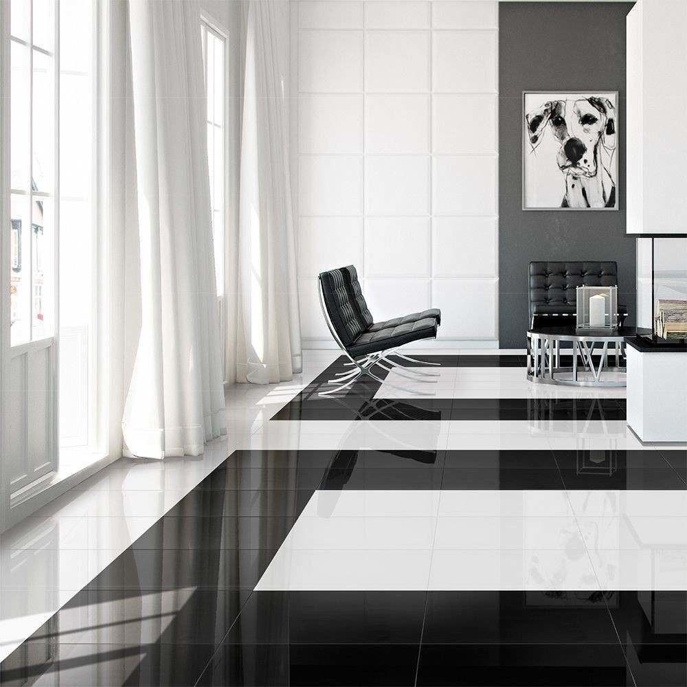 Diamond White Gloss Porcelain Floor Tile 600x600 Direct tile warehouse