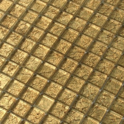 Golden Sunrise Glass Mosaic Tile Axel & Mosafil MTH30010m
