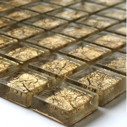 Golden Sunrise Glass Mosaic Tile Axel & Mosafil MTH30010m-XCM 8GO15