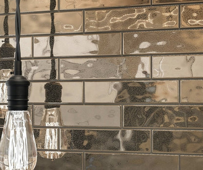 Retro Gold Vintage Metro Wall Tiles TilesDecor