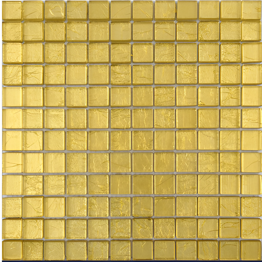 Egypt Gold Glass Mosaic Tile 30x30cm wf midas