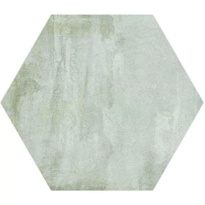 Tropical Ocean Washed Blue Hexagon 333x285mm Wall and Floor Porcelain Tile TilesDecor