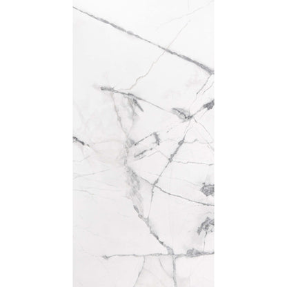Allure Calacatta Polished Marble Effect 60x30cm Tiles TilesDecor