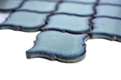 Persian Blue Arabesque Tiles TilesDecor