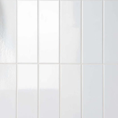 Melrose Flat Metro White Gloss Tile ID: 8363 WALLS AND FLOORS