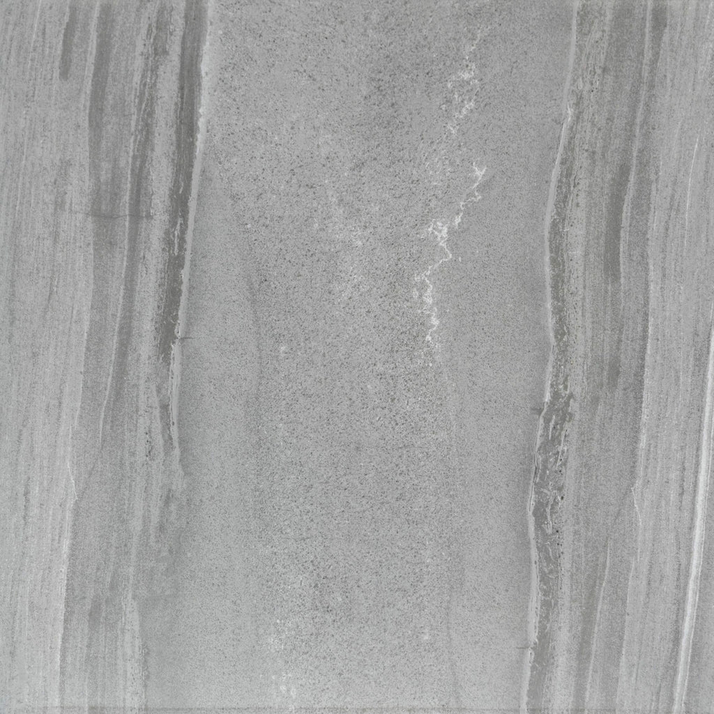 Serenity Grey Polished Stone Effect 600x600mm Floor Tile TilesDecor