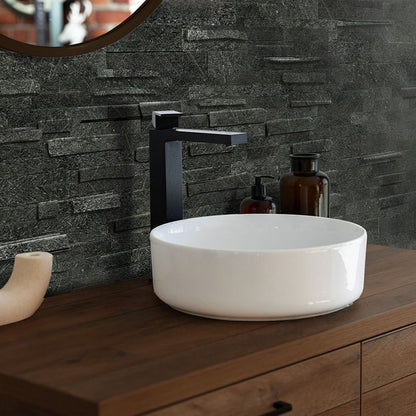 Quartzite Black Sparkle Split Face Tiles TilesDecor
