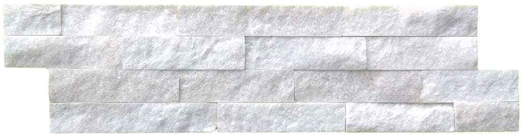 Sparkle White Marble Split Face Tiles TilesDecor