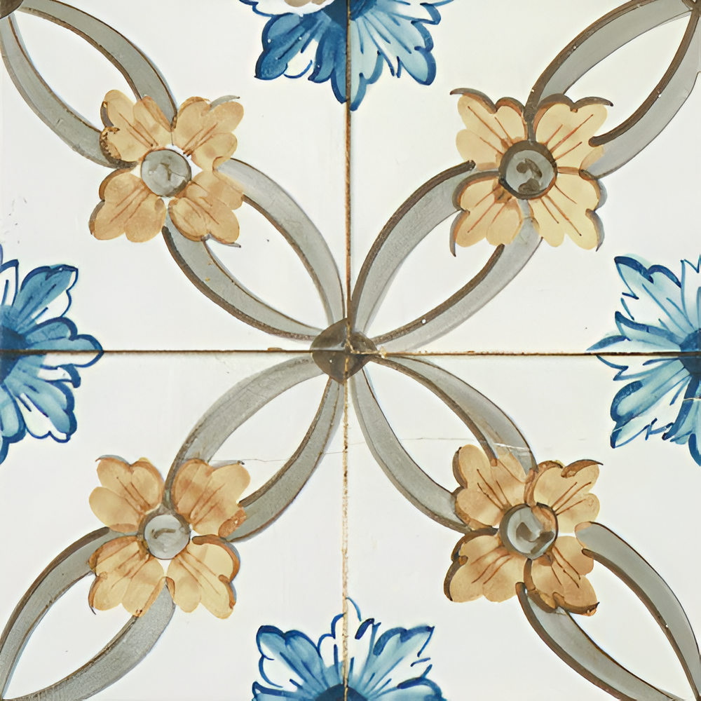 Victorian Matt Mix Pattern Tile 20x20 cm tile.co.uk nikea matt