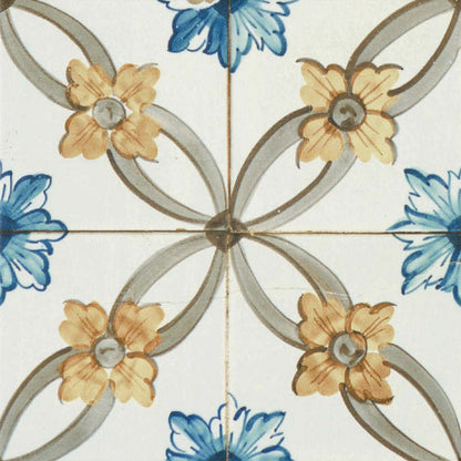 Victorian Matt Mix Pattern Tile 20x20 cm tile.co.uk nikea matt