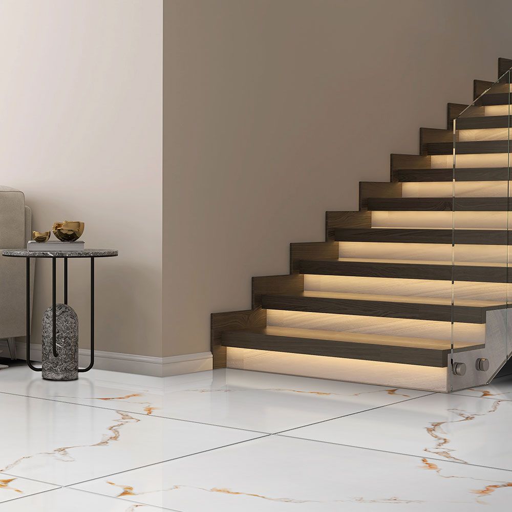 Auxir Polished Gold Marble Effect XL 120x60cm Tiles TilesDecor