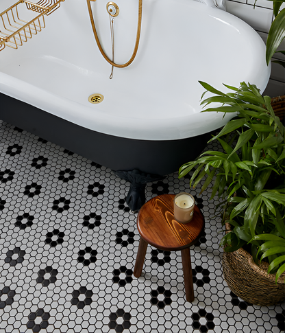 Mono Hex Daisy TilesDecor AXEL hx030