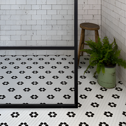 Mono Hex Daisy TilesDecor AXEL hx030