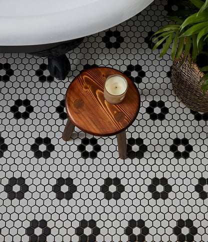 Mono Hex Daisy TilesDecor AXEL hx030