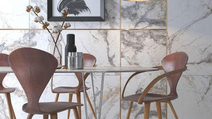Cloudy Grey Polished Marble Tile (30 x 60cm) BROOKE 8693531822467