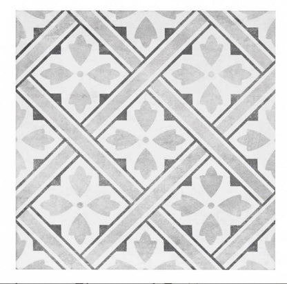 Mr Jones Charcoal Porcelain Tile (33 x 33cm) lt LA52000