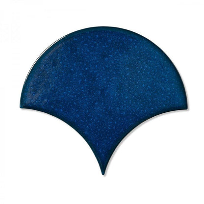 Fish scale Royal Blue Decor Wall Tile (10.6 x 12cm) https://www.luxurytiles.co.uk/fish-scale-royal-blue-decor-wall-tile.html