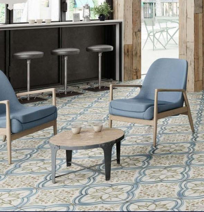 Dalton Light Blue Wall & Floor Tile (45 x 45cm) WF 24743