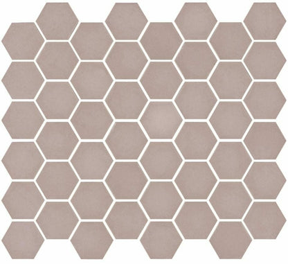 New Orleans Matt Hexagon Mosaic Tile (27.8 x 32.5cm) https://lovemosaic.co.uk/product/emotion-candy-matt-hexagon-mosaic-tile/